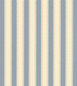 Jagged Stripe Wallpaper by Langelid Von Bromssen Sky Blue
