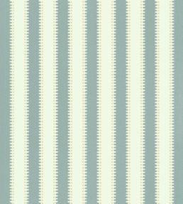 Jagged Stripe Wallpaper by Langelid Von Bromssen Turquoise