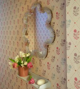 Jaipur Wallpaper by Parker & Jules Coral Moss