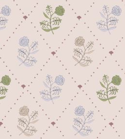 Jaipur Wallpaper by Parker & Jules Coral Moss