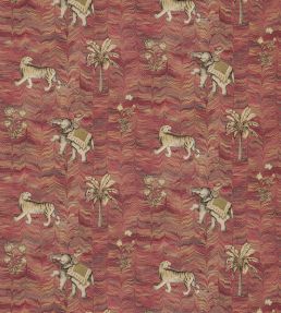 Jaipur Fabric by Zoffany Red