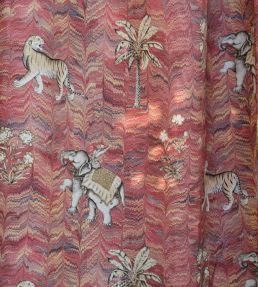 Jaipur Fabric by Zoffany Red