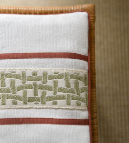 Jakarta Jacquard Braid 80mm Trimming by Houles Roseau