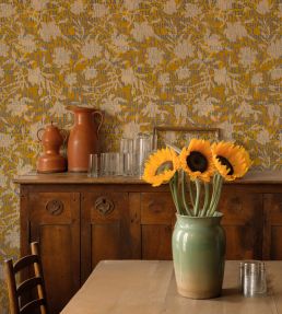Jaleo Wallpaper by Tres Tintas Yellow