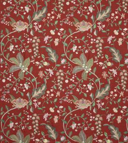Jalore Fabric by Manuel Canovas Rouge de Chine