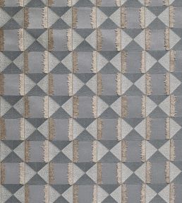 Charleston Fabric by James Hare Blue