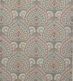 Fitzrovia Fabric by James Hare Pink Multi