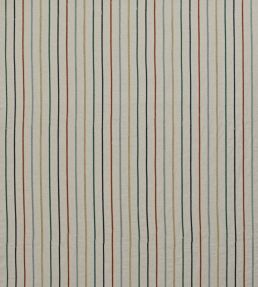 Maddox Stripe Fabric by James Hare Blue Multi
