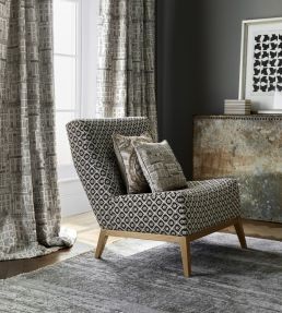 Piccadilly Fabric by James Hare Grey