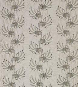 Plume Fabric by James Hare Blanched Almond/Gold