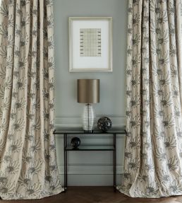 Plume Fabric by James Hare Blanched Almond/Gold