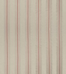 Ceylon Stripe Fabric by James Hare Natural / Dusky Rose