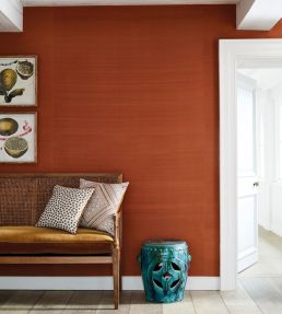 Kasuri Fabric by James Hare Natural / Indigo