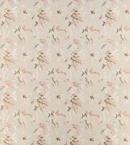 Cecily Fabric by Jane Churchill Grey/Pink