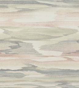 Cloudscape Wallpaper by Jane Churchill Pink