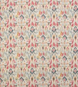 Jaru Fabric by Jane Churchill Red/Multi