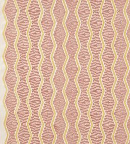 Zhiri Fabric by Jane Churchill Coral/Gold