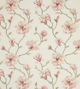Lola Flower Fabric by Jane Churchill Pink/Green