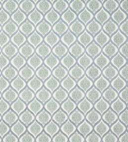 Avani Fabric by Jane Churchill Aqua/Blue