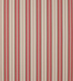 Hopwell Stripe Fabric by Jane Churchill Red