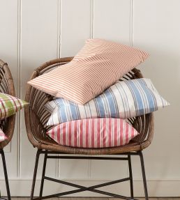 Hopwell Stripe Fabric by Jane Churchill Blue