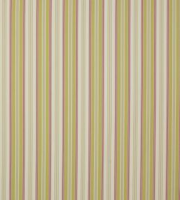 Hopwell Stripe Fabric by Jane Churchill Leaf/Pink