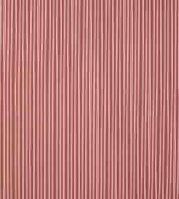 Linhope Stripe Fabric by Jane Churchill Red