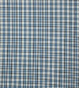 Talla Check Fabric by Jane Churchill Navy