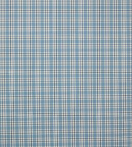 Talla Check Fabric by Jane Churchill Blue