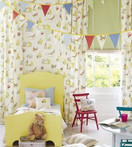 Winnie the Pooh and Friends Wallpaper by Jane Churchill Multi