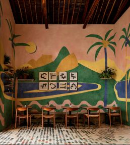 Janeiro Mural by Tres Tintas Rosa