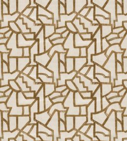 Jantar Fabric by JORO Walnut