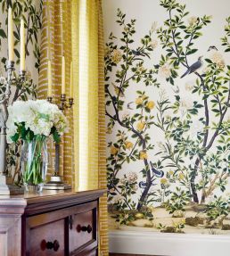 Jardin Bloom Mural by Thibaut White