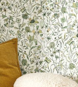 Jardin De Giverny Wallpaper by Caselio Verts
