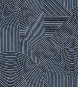 Jardin Des Pierres Wallpaper by Casadeco Bleu Encre