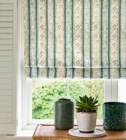 Jari Fabric by Jane Churchill Aqua