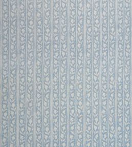 Jasmine Stripe Fabric by Jim Thompson No.9 Forget Me Not