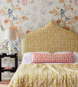 Jasmine Stripe Fabric by Jim Thompson No.9 Sunflower