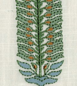Jasmine Stripe Fabric by JORO Sage