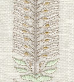 Jasmine Stripe Fabric by JORO Silver