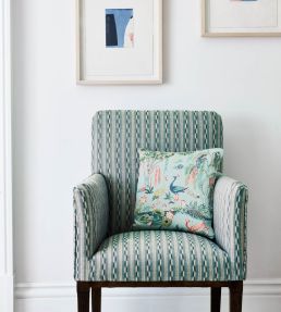 Jasper Fabric by Jane Churchill Aqua
