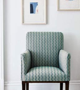 Jasper Fabric by Jane Churchill Aqua