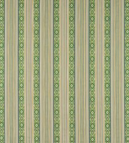 Javalli Stripe Fabric by Jane Churchill Green