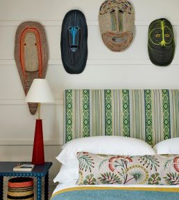 Chiana Fabric by Jane Churchill Teal