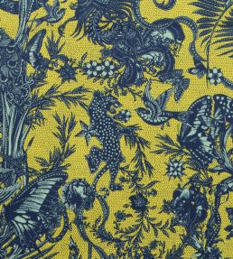 Javanaise Fabric by Jean Paul Gaultier Limoncello