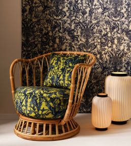Javanaise Fabric by Jean Paul Gaultier Limoncello