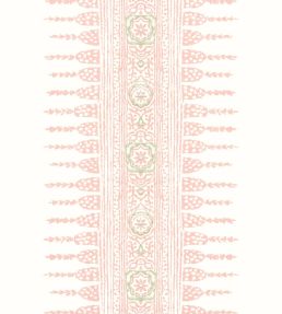 Javanese Stripe Wallpaper by Anna French Blush