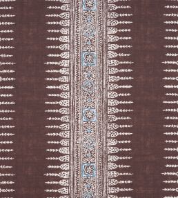 Javanese Stripe Fabric by Anna French Brown
