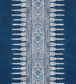 Javanese Stripe Wallpaper by Anna French Navy