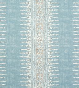 Javanese Stripe Fabric by Anna French Spa Blue